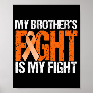 Mijn Broers Fight is mijn brandkast in de strijd t Poster