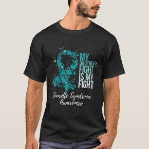 Mijn broer's gevecht is mijn strijd met het aanraa t-shirt