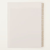 "Mijn bruiloft Planner" Modern Elegant Wedding Pla Planner (Achterkant)