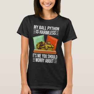 Mijn buikpython is een onberispelijke doornhaai t-shirt