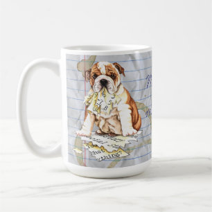 Mijn Bulldog Ate mijn Lesson Plan Koffiemok