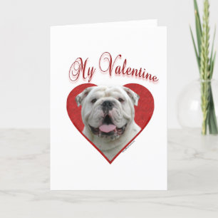Mijn Bulldog Valentijn Feestdagen Kaart