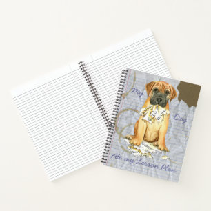 Mijn Bullmastiff Ate Mijn Lesson Plan Notitieboek
