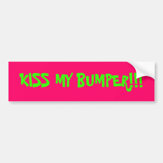 MIJN BUMPER KIJKEN!! BUMPERSTICKER