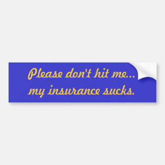 Mijn Bumpersticker Verzekeringen