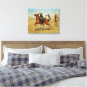 Mijn Bunkie Canvas Afdruk (Insitu (Slaapkamer))