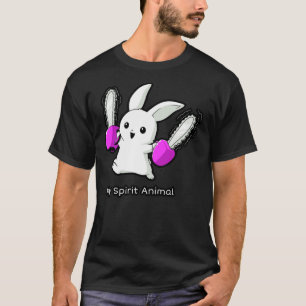 Mijn Bunny is Cute, maar Psycho Classic T-Shirt