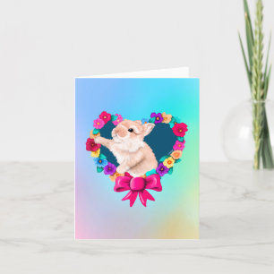 Mijn Bunny Valentijn Bedankkaart