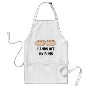 MIJN BUNS-keuken KUNNEN MIJN SLECHTE HANDEN AFSCHA Standaard Schort