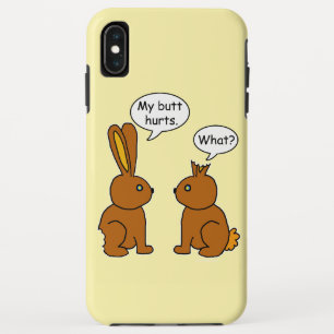Mijn Butt Hurts. -Wat? iPhone XS Max Hoesje