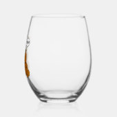 Mijn Butt Hurts. - Wat? Wijnglas Zonder Voet (Links)