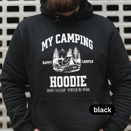 Mijn Camping Hoodie, Grappig Camping Sweatshirt