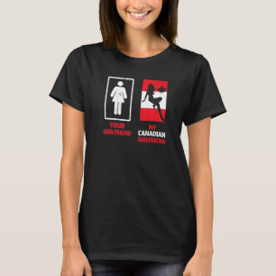 Mijn Canadese Vriendin Couple Relatie Valenti T-shirt