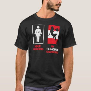 Mijn Canadese Vriendin Couple Relatie Valenti T-shirt