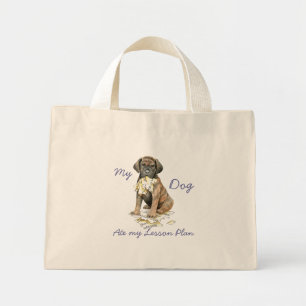 Mijn Cane Corso Ate Mijn Lesson Plan Mini Tote Bag