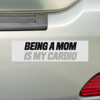 Mijn Cardio is Moeder Zijn Bumpersticker