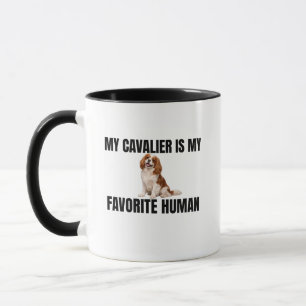Mijn Cavalier is mijn favoriete mens mok