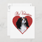 Mijn Cavalier Valentijn Feestdagenkaart (Voorkant / Achterkant)