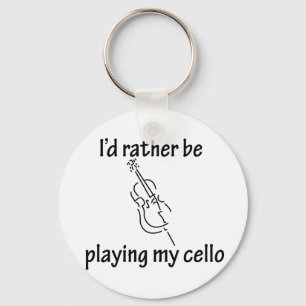 Mijn Cello afspelen Sleutelhanger