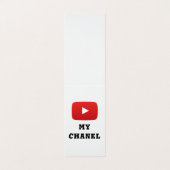 mijn chanel visitekaartjes (Buitenkant ongevouwen)