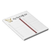 Mijn Check Off List-laptop Notitieblok (Schuin)