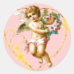 Mijn Cherub Ronde Sticker