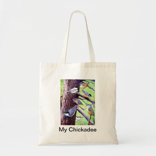Mijn Chickadee Tote Bag (Voorkant)