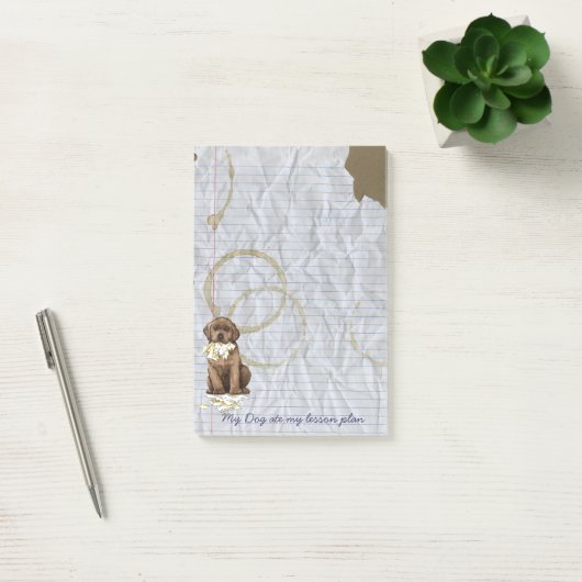 Mijn Chocolade Lab en mijn lesplan Post-it® Notes (Kantoor)