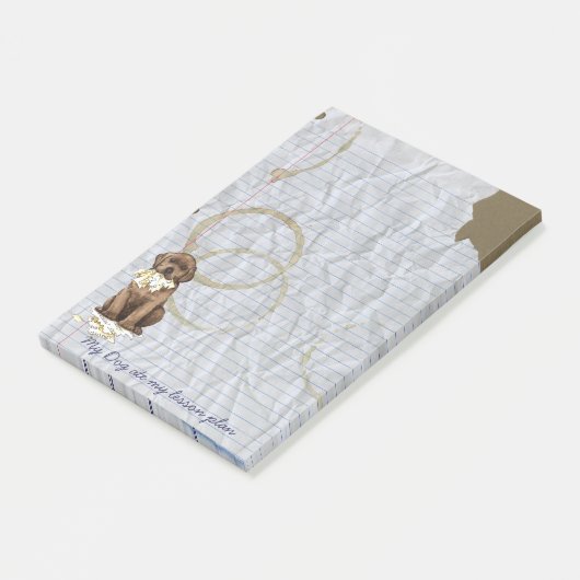 Mijn Chocolade Lab en mijn lesplan Post-it® Notes (Schuin)