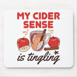Mijn Cider Sense is grappige appelcider aan het ti Muismat
