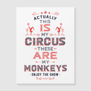 Mijn Circus Mijn apen Magnet