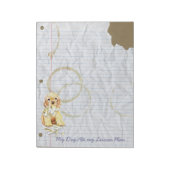 Mijn Cocker Spaniel Ate Mijn Lesson Plan Notitieblok (Gedraaid)