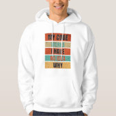 Mijn code werkt programmeur hoodie (Voorkant)