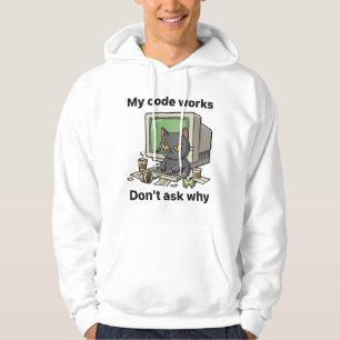 Mijn code werkt Vraag niet waarom Hoodie