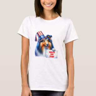 Mijn collie is slimmer dan Trump T-shirt