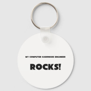 MIJN Computer Hardware Engineer ROCKS! Sleutelhanger