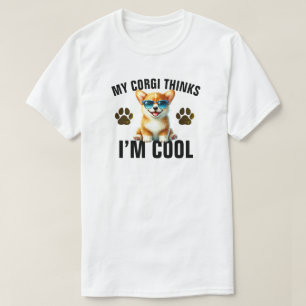 Mijn Corgi Vindt Me Cool T-shirt