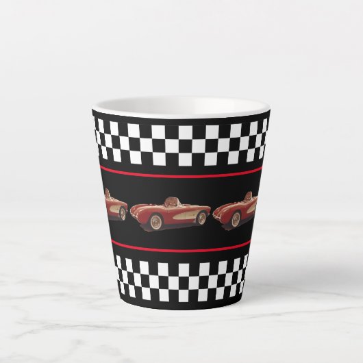 Mijn Corvette Latte Mok (Voorkant)