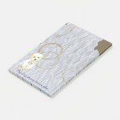 Mijn Coton Ate Mijn Lesson Plan Post-it® Notes (Schuin)