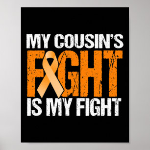 Mijn Cousines Fight is mijn brandkast in de strijd Poster