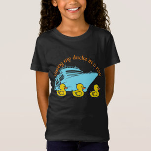 Mijn cruiseschepen op een rij t-shirt