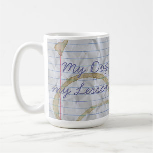 Mijn Dachshund Ate mijn Lesson Plan Koffiemok