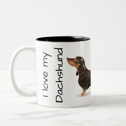Mijn Dachshund Mok (Links)