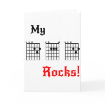 Mijn DAD Rotsen - Verjaardag, Vaderdag, enz.Kaart