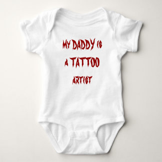 Mijn DADDY is een TATTOO kunstenaar Romper