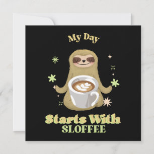 Mijn dag begint met sloffee