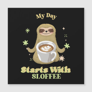 Mijn dag begint met sloffee
