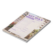 Mijn dag / dagelijks notitieblok (Gedraaid)