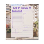 Mijn dag / dagelijks notitieblok (Voorkant)
