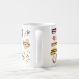 Mijn dagelijkse Bijbelse affirmaties Boho Versie Koffiemok
